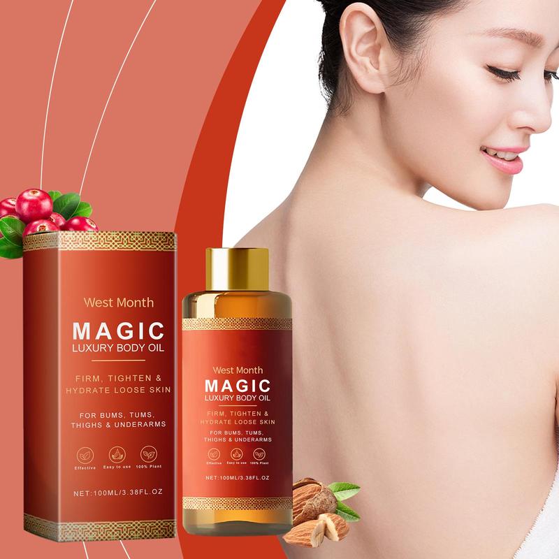 Firming & Lifting Body Oil, 1 2 Boxes Moisturizing Body Massage Oil, Hydrating Body Care Oil for Daily Use, Body Care Product for Women & Men