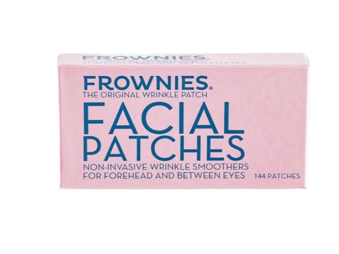 Frownies Forehead and Between the Eyes Wrinkle Patches - Hypoallergenic Facial Patches to Smooth & Soften Forehead Wrinkles & Eleven Lines - For Overnight Use, 144 Patches Relaxing Comfort