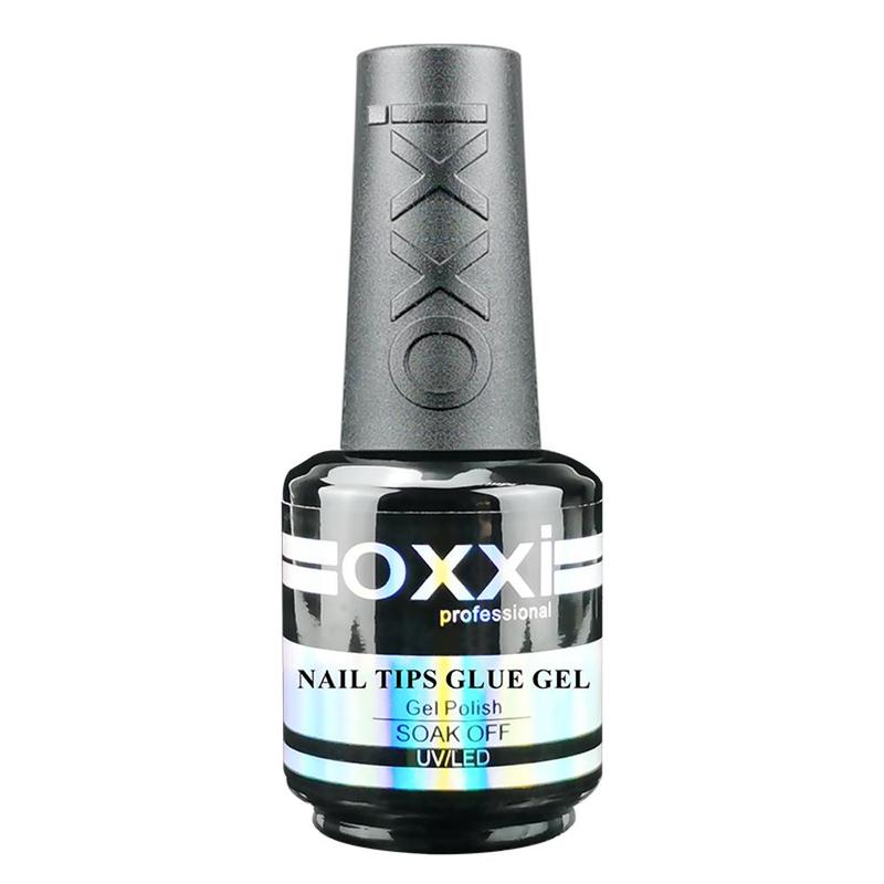 Nail Glue Gel Polish, 1 Count Nail Tips Glue Gel, Easy to Apply, Manicure Gel Tip Hybrid Varnish UV LED Gels Lacquer for Girls and Women