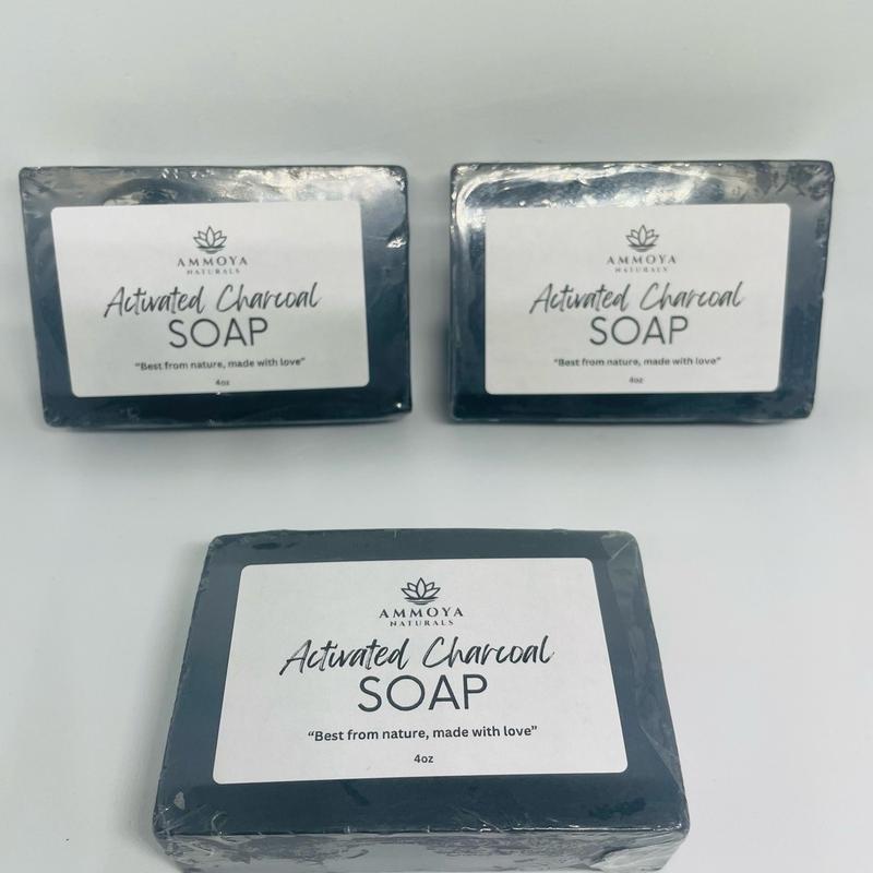 Charcoal Goat Milk Soap for Face and Body