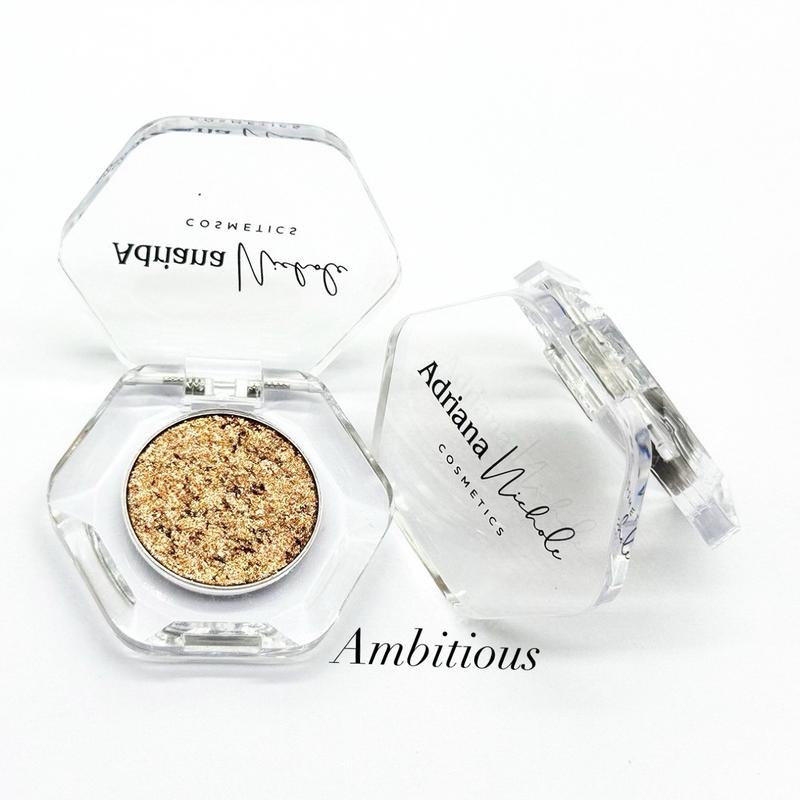 Single Duo Chrome Glitter Eyeshadows by Adriana Nichole Cosmetics (Ethereal)