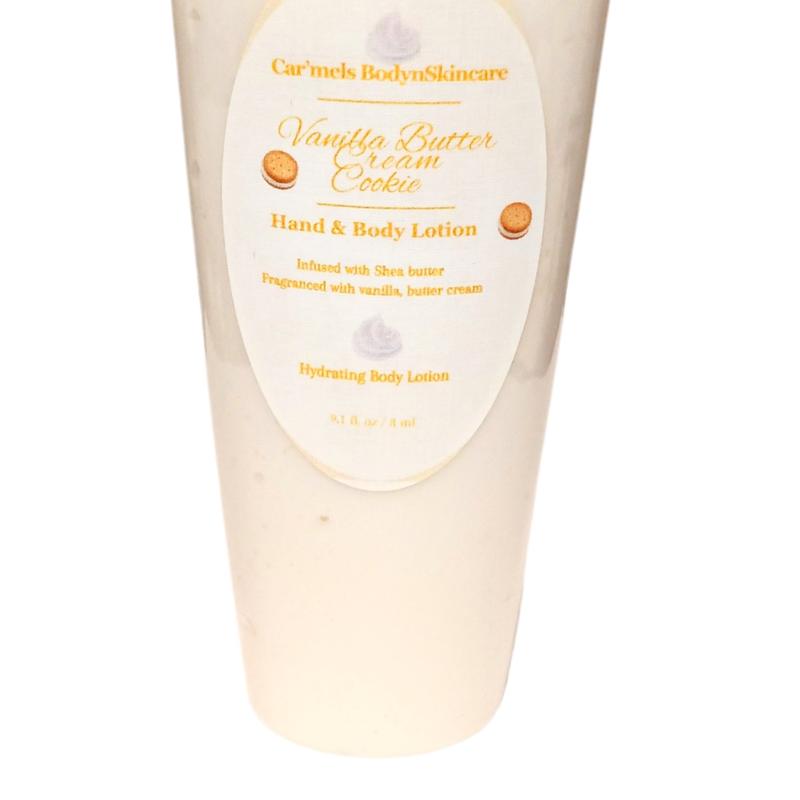 Vanilla Butter Cookie Body Lotion for Comfortable Skin - Body Care Cocoa Grape Scent Skin Repair