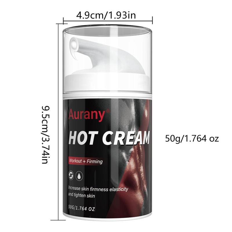 50g 1.764oz Hot Cream, Body Massage Firming Cream, Moisturizing Lifting Body Lotion for Women and Men, Skin Care Product