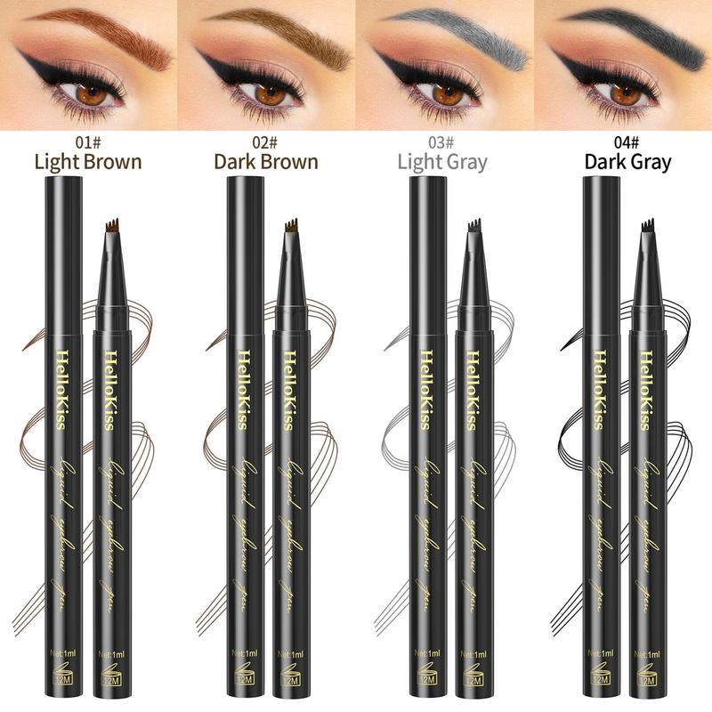 Liquid Eyebrow Pencil, Long Lasting Brow Shading & Filling Pencil, Makeup Tool Easy to Apply