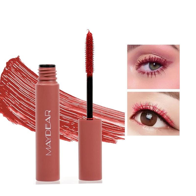 Maydear Waterproof Color Mascara Set, Longlasting, Smudge-Proof, Voluminous and Charming Mascara, Professional Color Mascara Set of 7 Colors - 0.25 oz Cosmetic Gift