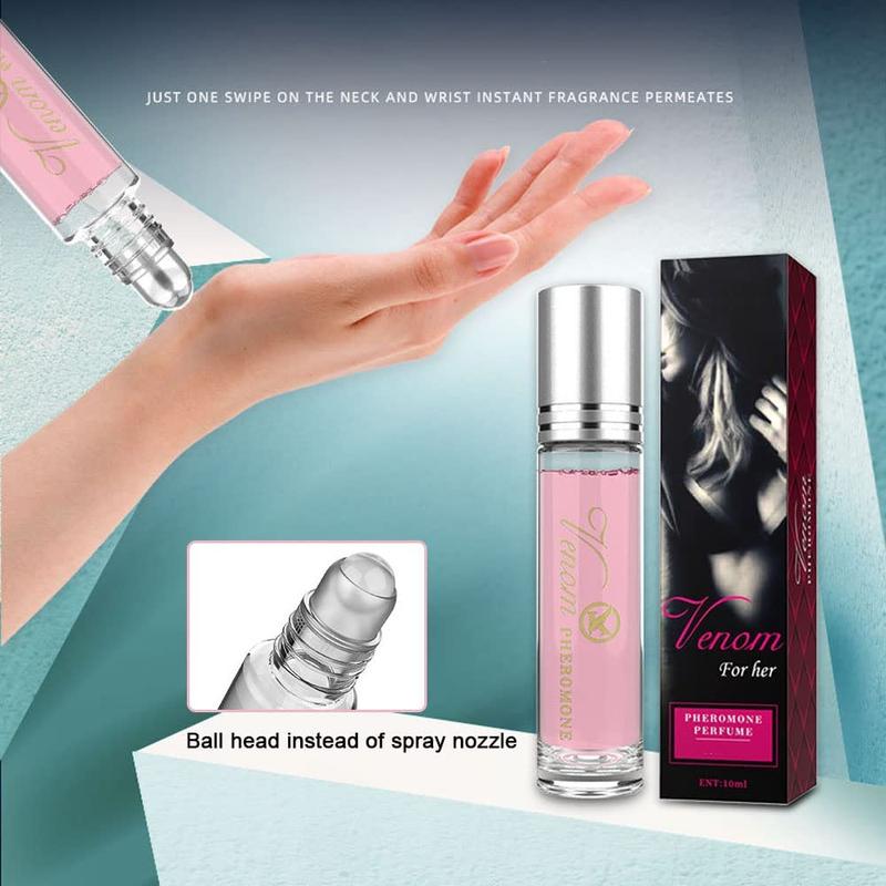 Women Pheromone Perfume - Long-lasting and Addictive Personal Roll-on Pheromone Perfume Oil Fragrance - Cologne for Women to Attract Men Christmas Gift