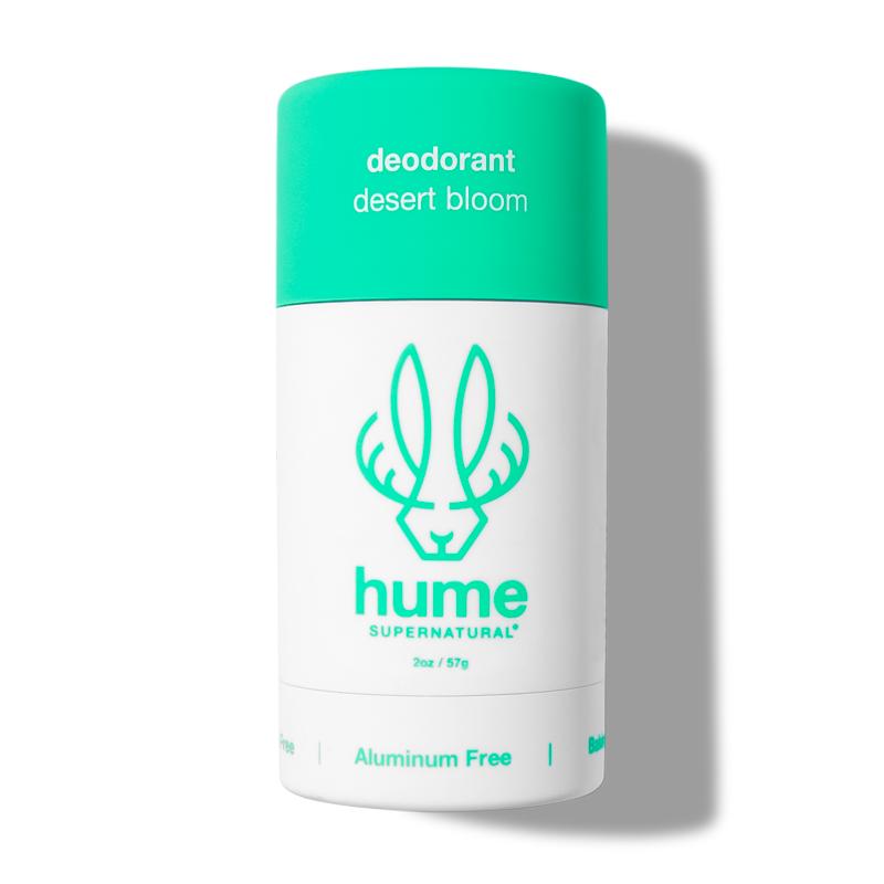 Hume Supernatural Deodorant, Plant & Probiotic-Based-Sensitive Skin Safe-Baking Soda Free