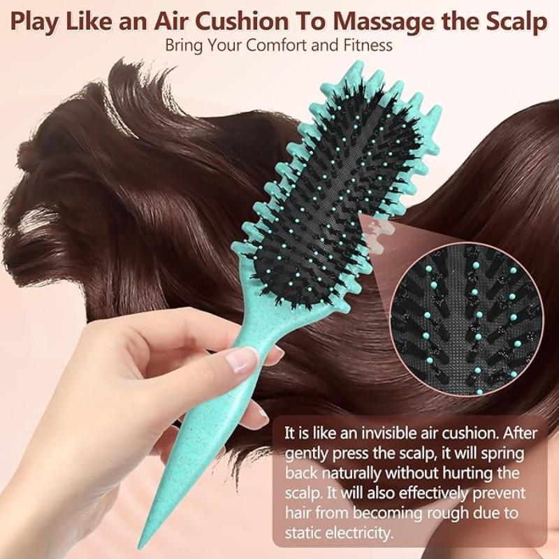 Hair Styling Brush, 1 Count Hair Styling Air Cushion Comb, Professional Hair Styling Tool for Women & Men, Scalp Massage Comb