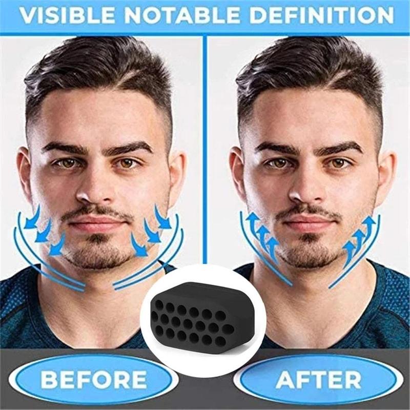 Silicone Jawline Exerciser, 6 Counts box Jawline Muscle Training Ball, Face Muscle Training Tool, Fitness Equipment for Home Gym, Christmas Gift