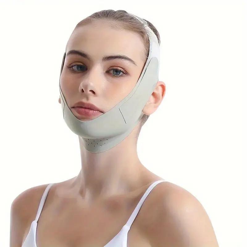 [Limited Coupon] V-Shaped Face Lift Band: Comfortable & Breathable, Designed for Double Chins. Reusable, Ideal Gift for All, Enhances Skin Elasticity!4o mini