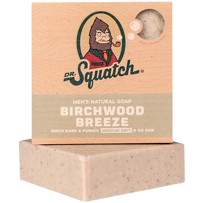 Dr. Squatch - Birchwood Breeze Bar Soap - Body Care for Men