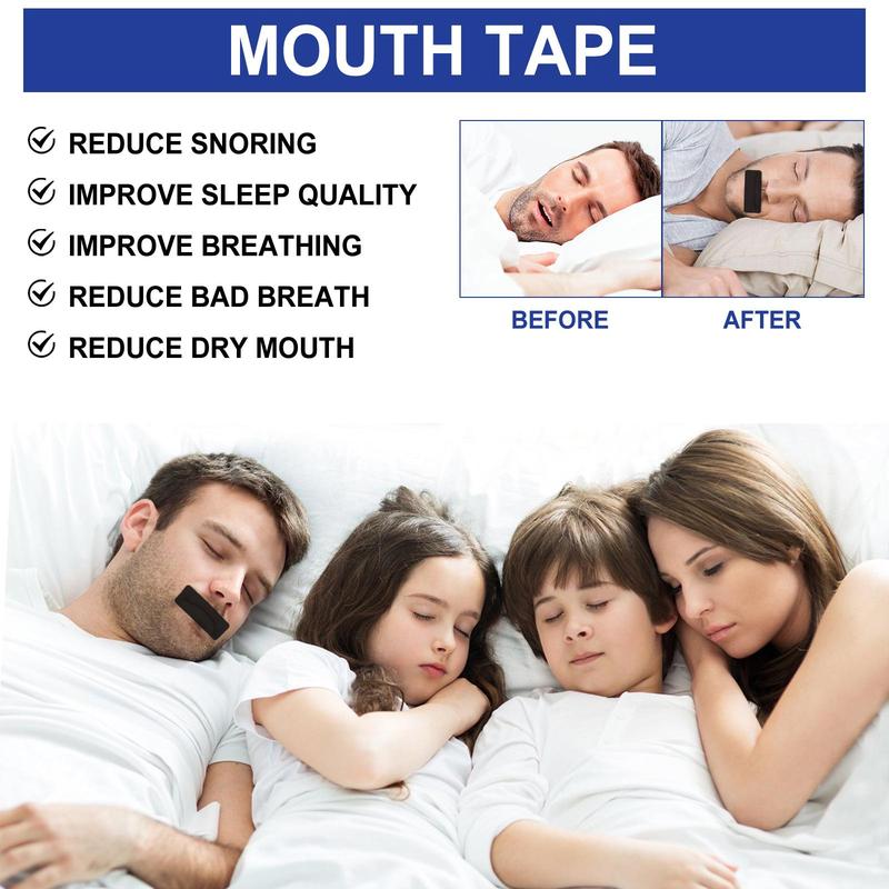 Sleep Strips, 3 Counts set Sleep Mouth Guard, Anti Snoring Mouth Tape, Sleep Aid Strips, Nasal Treatment Products for Adults, Christmas Gift