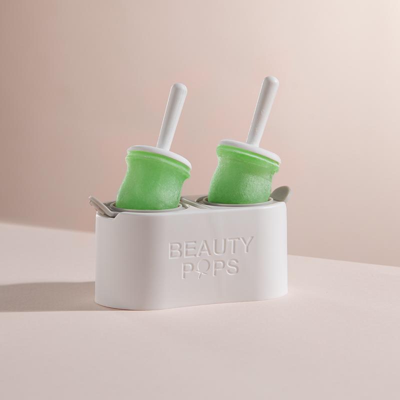 BEAUTY POPS Glow & Soothe Icy Facial MaskCryofacial Serum & Enzyme Mask Hydrating, Soothing, and Skin Repair Skincare