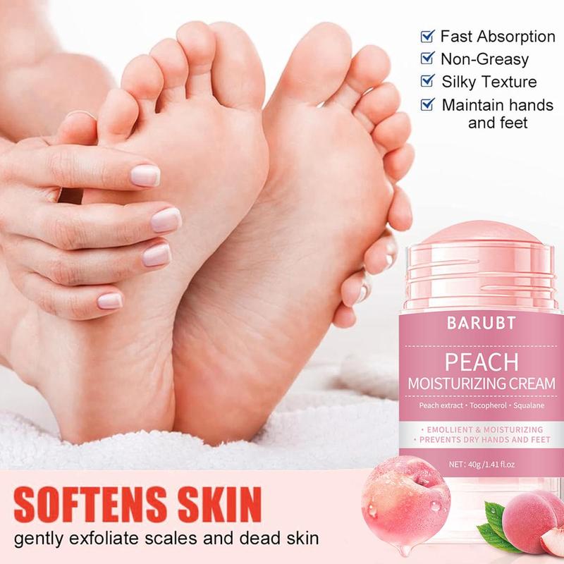 [90% People Choose] Acid Hand & Foot Cream, Moisturizing Personal Care Stick for Handand Foot, Portable Moisturizer foDry Cracked Hands and Feet Skin