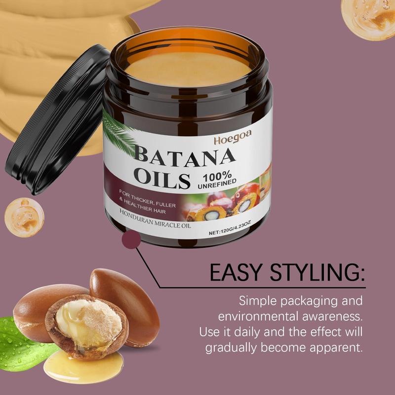 Batana Hair Care Oil, Nourishing & Moisturizing Scalp Care Oil, Hair Care & Styling Product for Men & Women