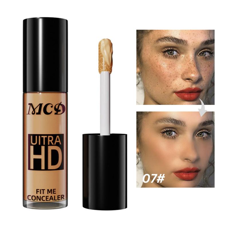 Long-lasting Liquid Concealer, 1 Count Full Coverage Flawless Matte Concealer, Makeup Product for Women & Girls