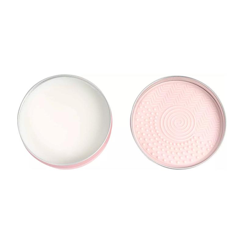 KimChi Chic Brush Bath Tub with a Built in Lid - Makeup Brush Cleaner, Compact Accessories