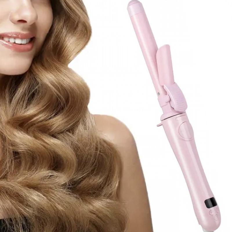 Automatic Curling Iron Wand, Curling Wand Set for All Hair to Create Charming Hairstyle Curling Wand Tools Curling Wand Set, Curly Hair, 25mm Curling Wand.  Comfort Curler Brush