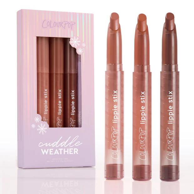 ColourPop® Cuddle Weather - Nude Lipstick Kit - Holiday Kit