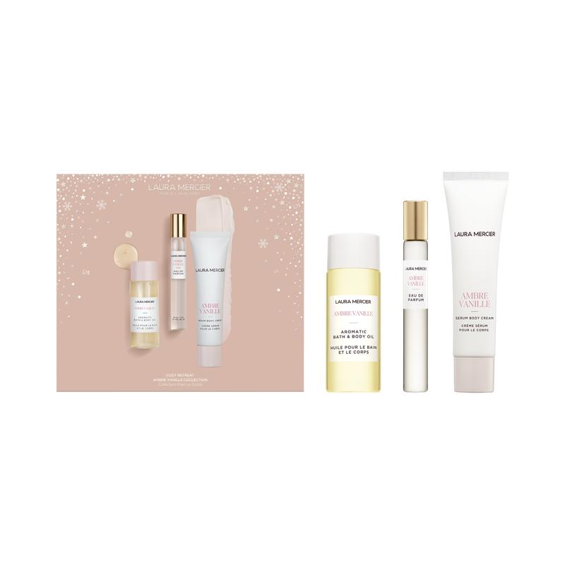 Cozy Retreat Ambre Vanille Collection - Scented Body Care Set