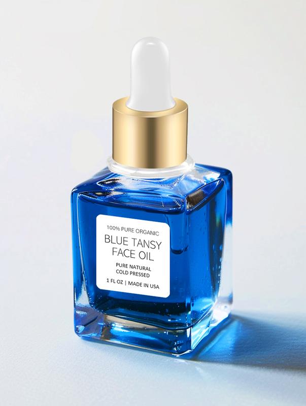 BLUE TANSY OIL - 100% Pure Blue Tansy Oil for Sensitive and Acne Prone Skin