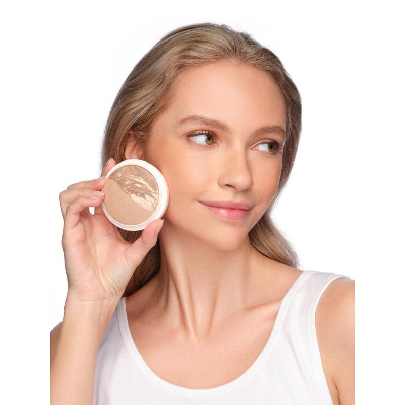 DIBS Beauty Duet Baked Bronzer For Face & Eyes