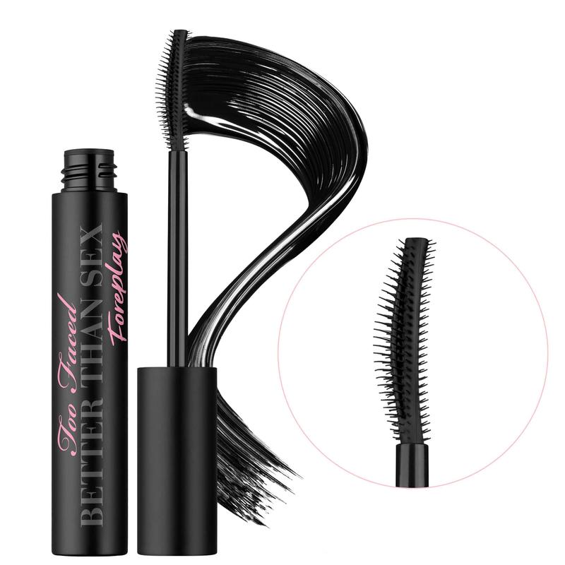 Too Faced Foreplay & Better Than Sex Duo, Black Mascara & Lash Primer Makeup Gift Set