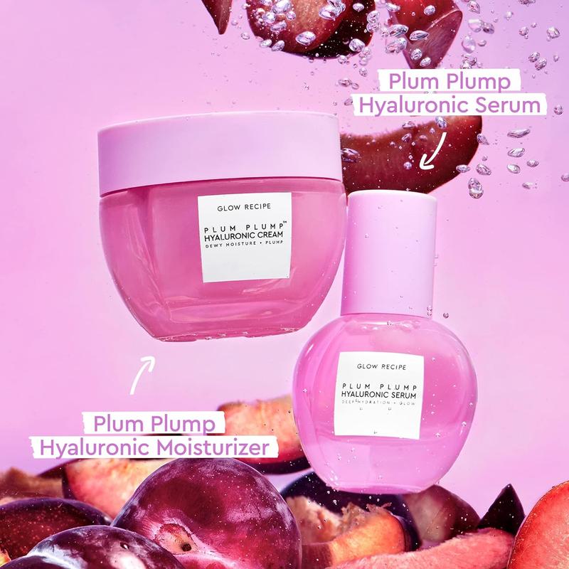 Glow Recipe Plum Plump Hyaluronic Acid Moisturizer - Hydrating, Firming & Plumping for Dry Skin - Korean Skin Care (20ml)