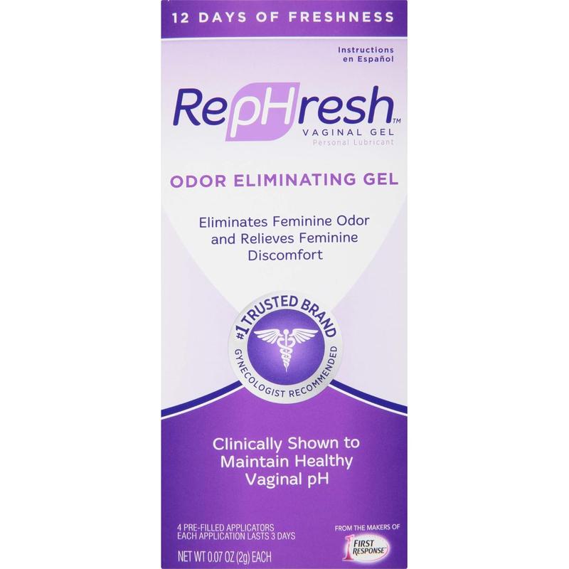 RepHresh Odor Eliminating Vaginal Gel, 4ct (0.07oz)