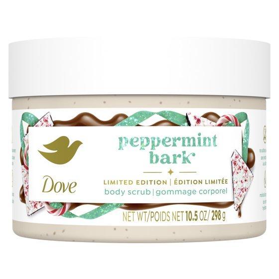 Dove Exfoliating Body Scrub for Women Peppermint Bark, 10.5 oz