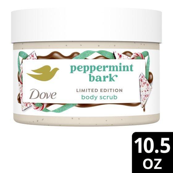 Dove Exfoliating Body Scrub for Women Peppermint Bark, 10.5 oz