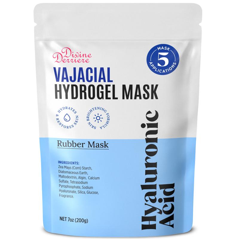 Divine Derriere HYDROGEL MASK KIT for Post Wax & Shaving Bikini Area Comfort with Hydrating Hydro jelly mask Skincare - Skin Repair Moisturize Hydrate