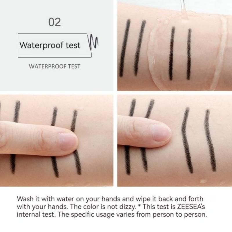 ZEESEA Gel Eyeliner - Smooth Waterproof and Smudge-Proof, 16 Hour Wear - Animal-Free and Vegan