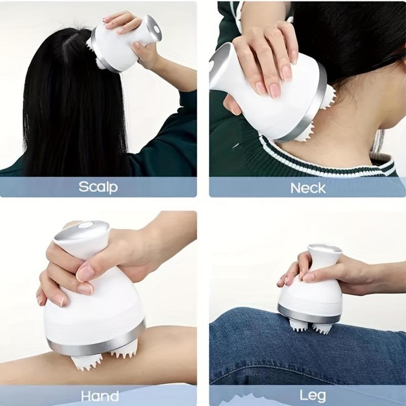 Electric Octopus Massager, Dragon Grip Massage Kneading Massager for Body Head Scalp Leg, Personal Care Appliances for Home & Travel