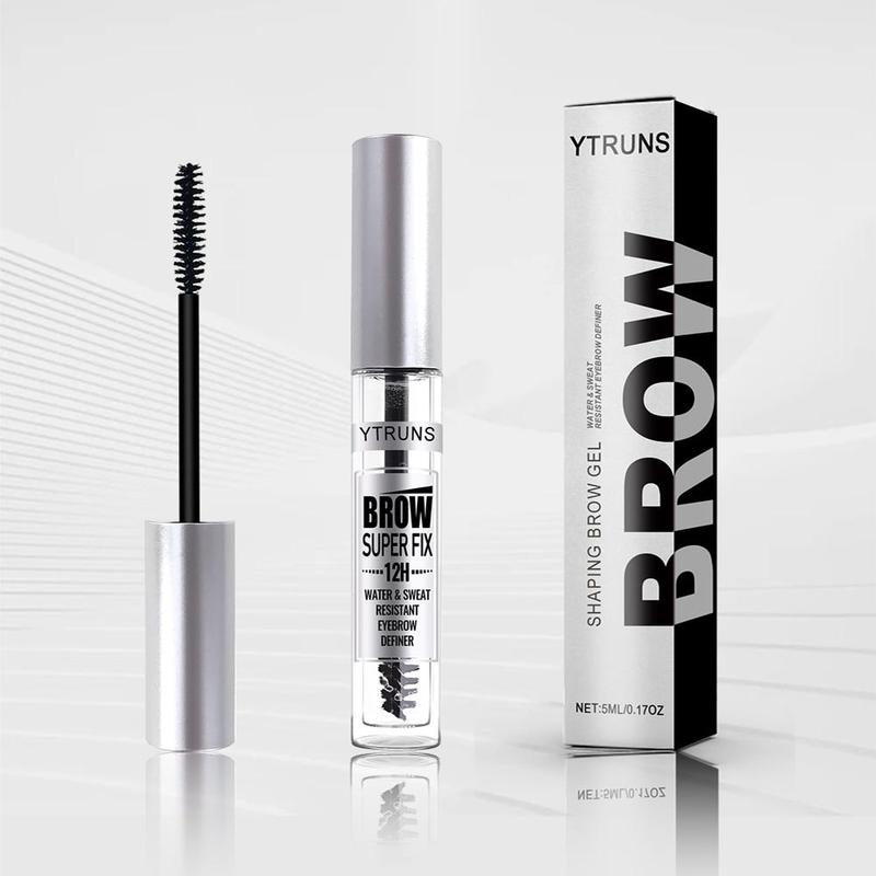 Waterproof Eyebrow Gel, Long Lasting Eyebrow Gel, Natural Eyebrow Styling Gel, Eye Brow Makeup Tool for Women & Girls