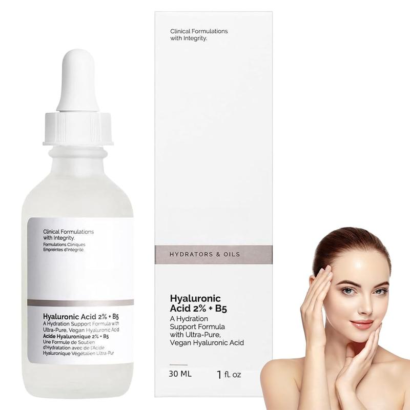 Acid 2% + B5,Face Moisturiser,  Acid Serum For Face Hydrated,  Acid Face Serum for Women Plump And Smooth Skin, Hyluronic Acid Serum For Face, Skin Care