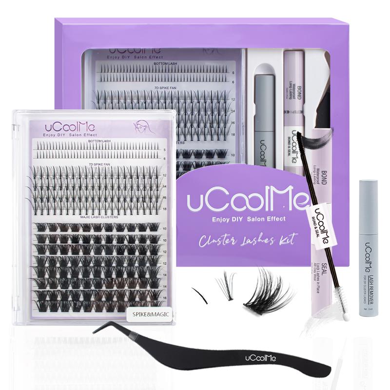 uCoolMe DIY Lash | Bottom Lash | 7D Spike | Lash Cluster Lashes Eyelashes Makeup Cosmetic Lash Extensions Eyelashes Extensions winter gift