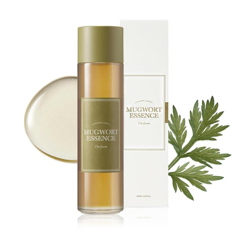 [I'm From Official Shop] Rice Toner, Mugwort Essence Duo Set - 77.78% Rice Extract from Korea, Glow Essence with Niacinamide, Hydrating | Mugwort Essence, Vegan Only, 100% Korean Mugwort Extract- Soothe Sensitive and Irritated Skin, Redness Relief