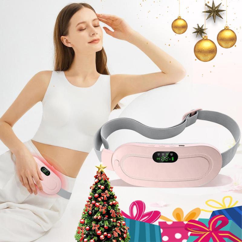 Portable Smart Heating Vibration Waist Belt, 4 Massage Modes Comfort Waist Belt, Adjustable Temperature Heating Uterus Care Warmer Belt, Personal Body Care Product, Electric Massager