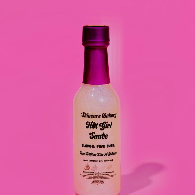 The Skincare Bakery Body Oil: Pink Suga Scent