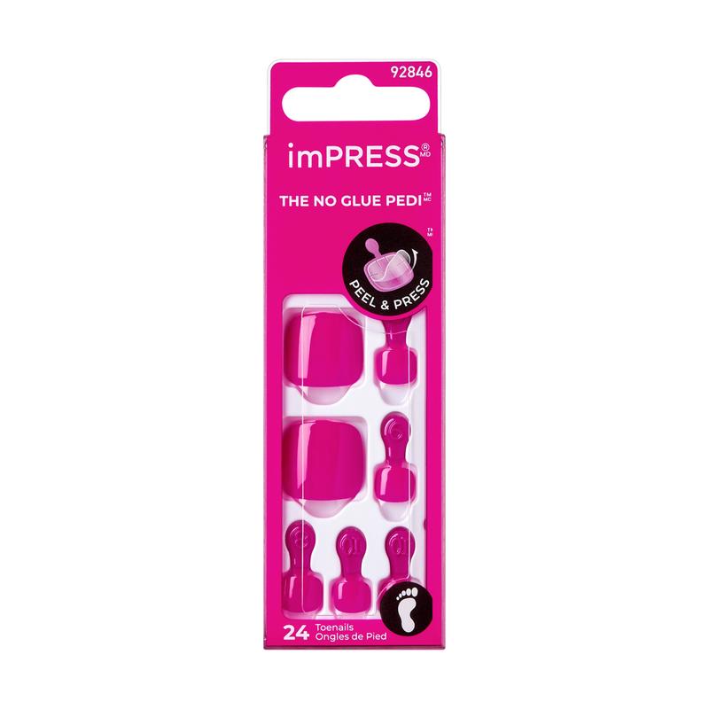 imPRESS Press on-Pedicure - Sweet Honey