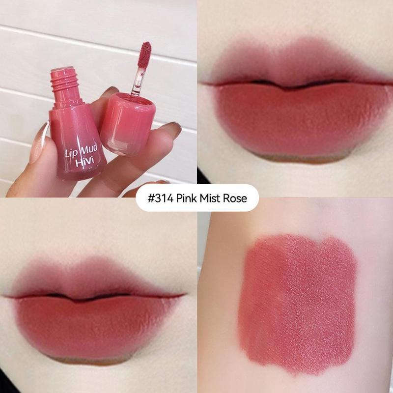 Long-lasting Non-stick Cup Lip Gloss, 1 Count Matte Lip Mud, Moisturizing Liquid Lipstick, Suitable for All Occasions Lip Makeup, Women Makeup Accessories