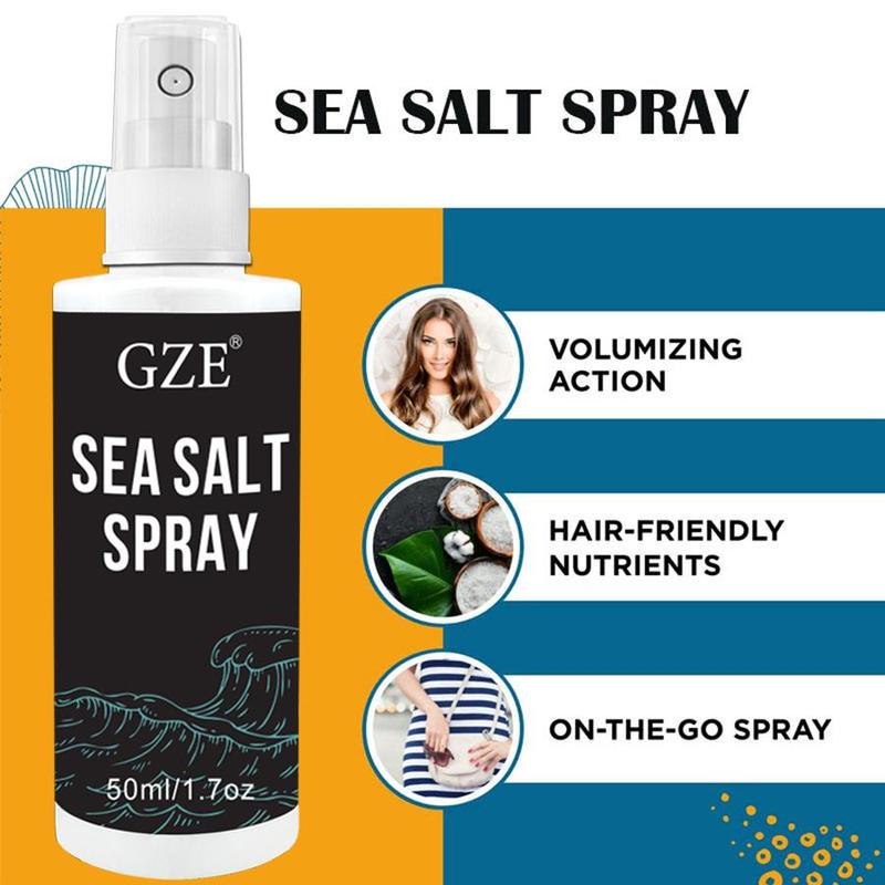 Sea Salt Spray for Hair, Beach Waves Hair Texturizer for Women & Man, Non-sticky Volumizing Spray for Fine Hair Texturizing, Christmas Gift