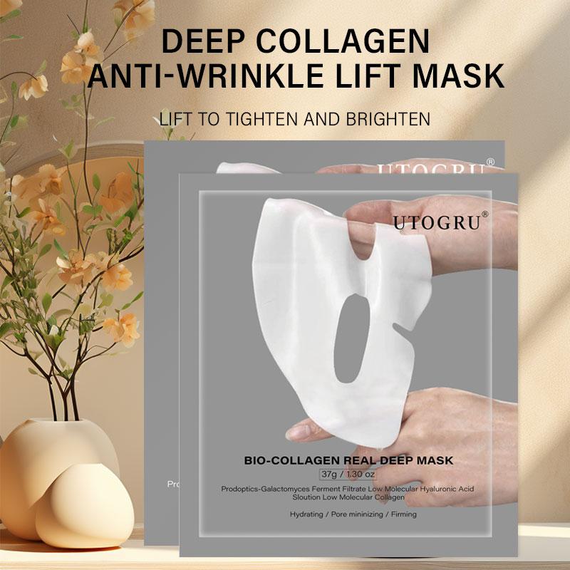 Deep Collagen Power Boosting Mask | THE ORIGINAL OVERNIGHT COLLAGEN MASK Moisturizing 4-Piece