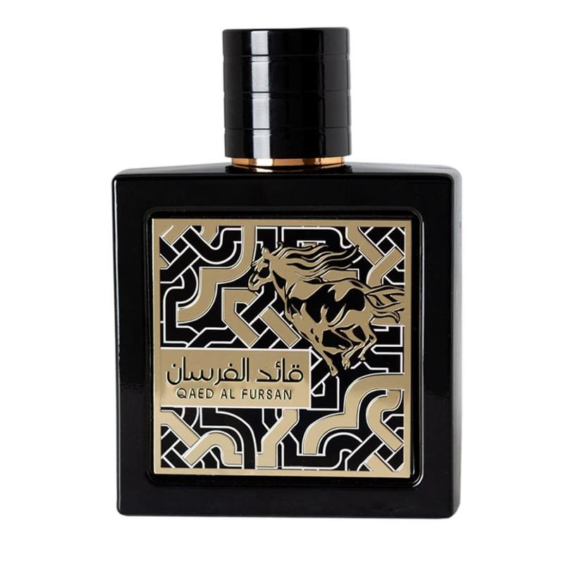 LATTAFA QAED AL FURSAN EDP 3.04FL.OZ Floral Fragrance Gift Perfume Scent Unisex Blend Eau De Parfum Pack Scented Aroma Cosmetic Cologne