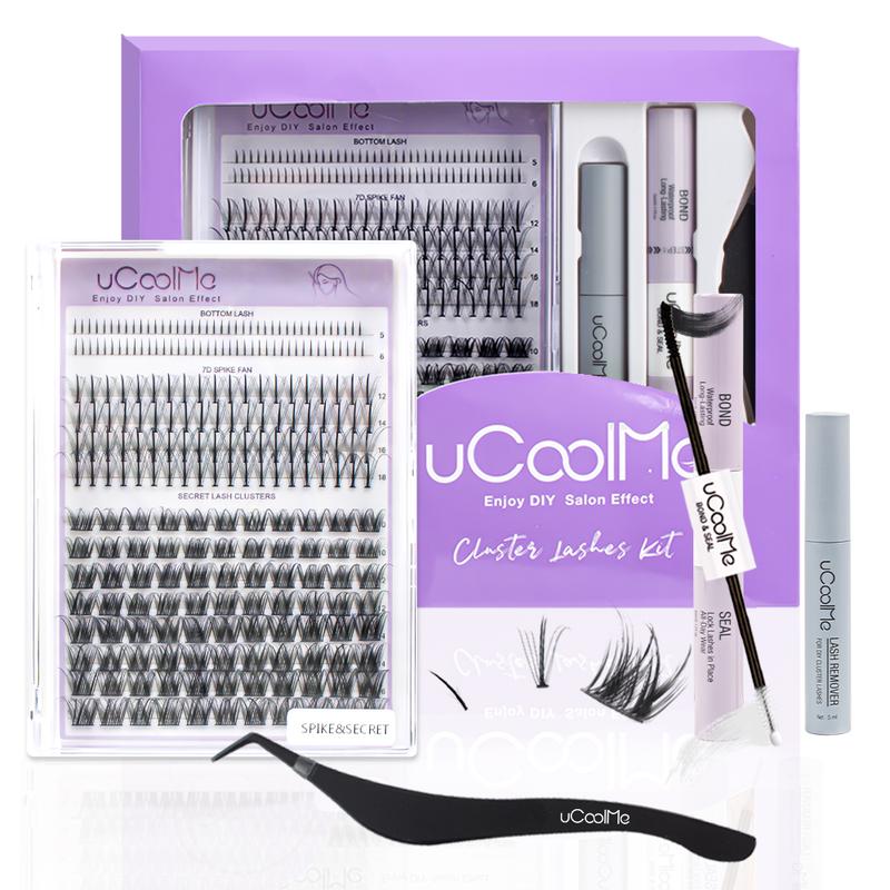 uCoolMe DIY Lash | Bottom Lash | 7D Spike | Lash Cluster Lashes Eyelashes Makeup Cosmetic Lash Extensions Eyelashes Extensions winter gift