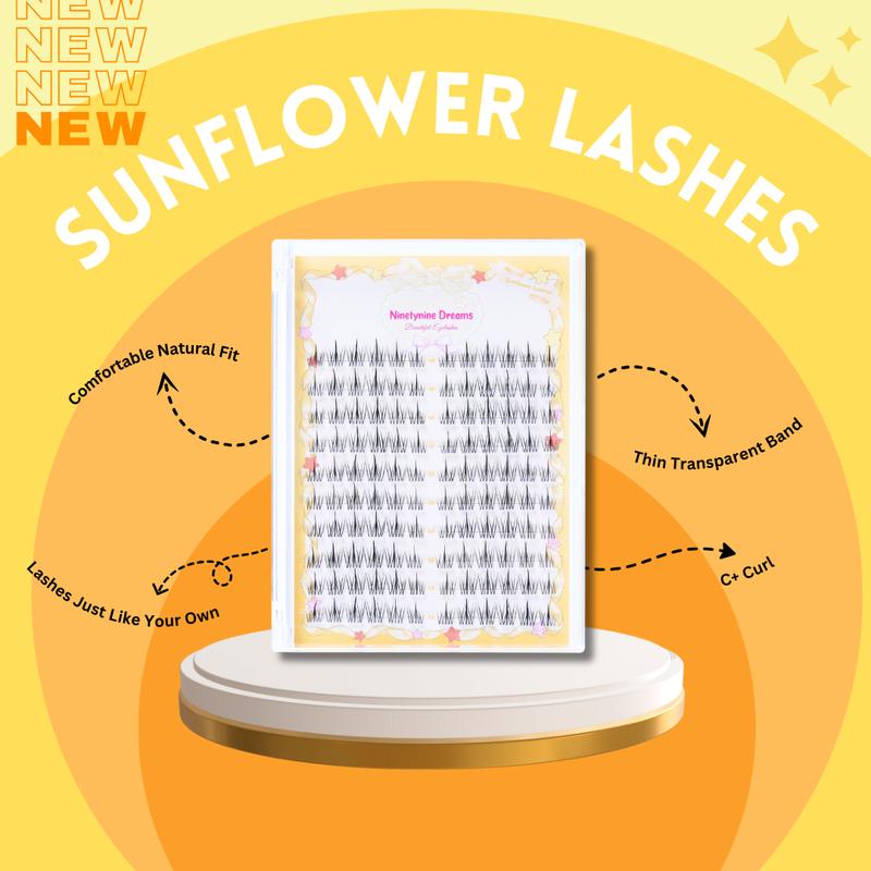 Ninetynine Dreams 120PCs Sunflower Lashes