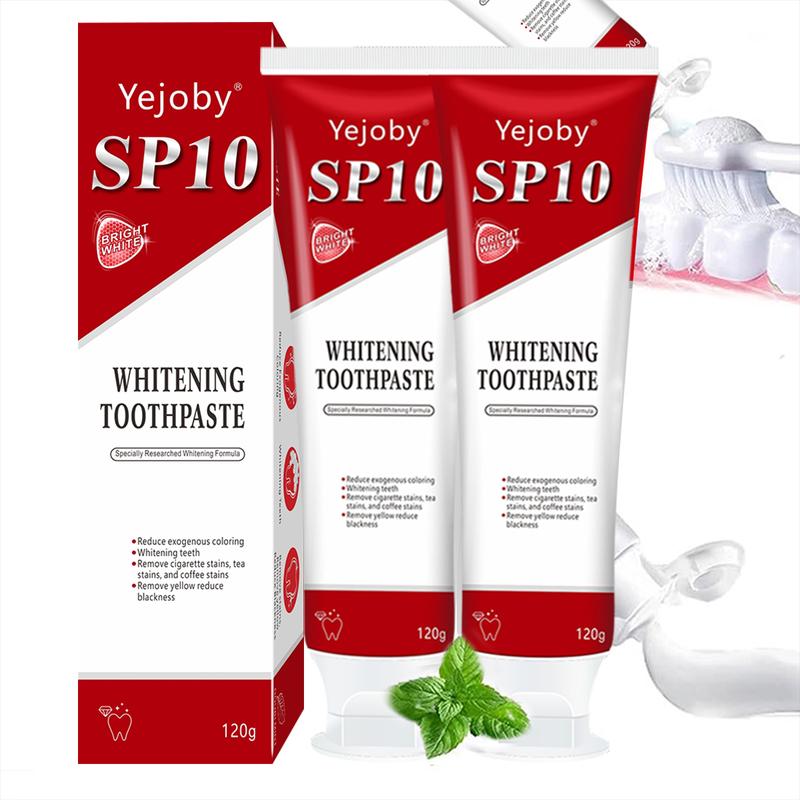 [90% People Choose] SP-10 whitening Toothpaste, Super sp10 brightening Oral probiotic, sp 10 Bright White Toothpaste for Stain Removing, Fresh Breath & Teeth Health Whitening Solution Effect is better than SP-7 and SP-8,SP-6 SP-4 sp-6 sp8 sp6 sp4 SP-10