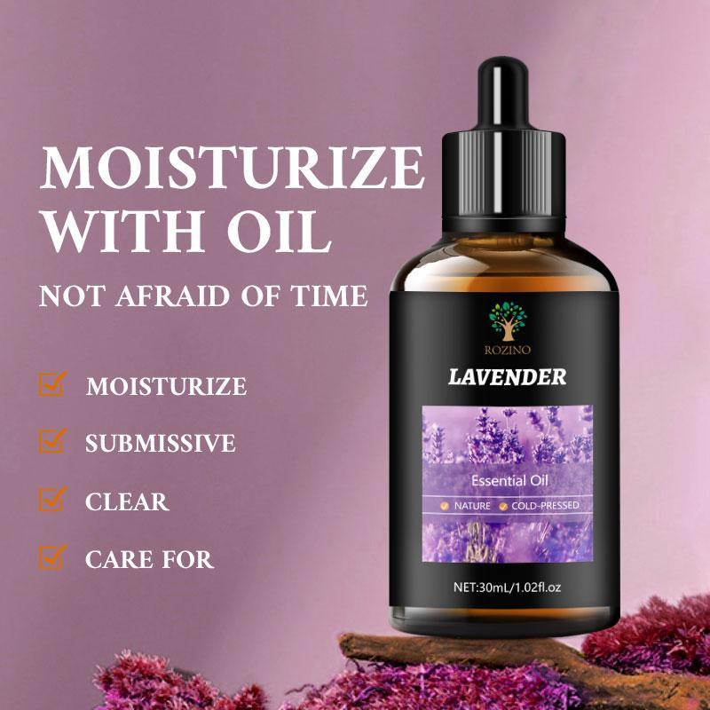 Lavender Essential Oil, Deep Moisturizing Facial Serum, Hydrating Refreshing Facial Essential Oil for Women, Skincare Product