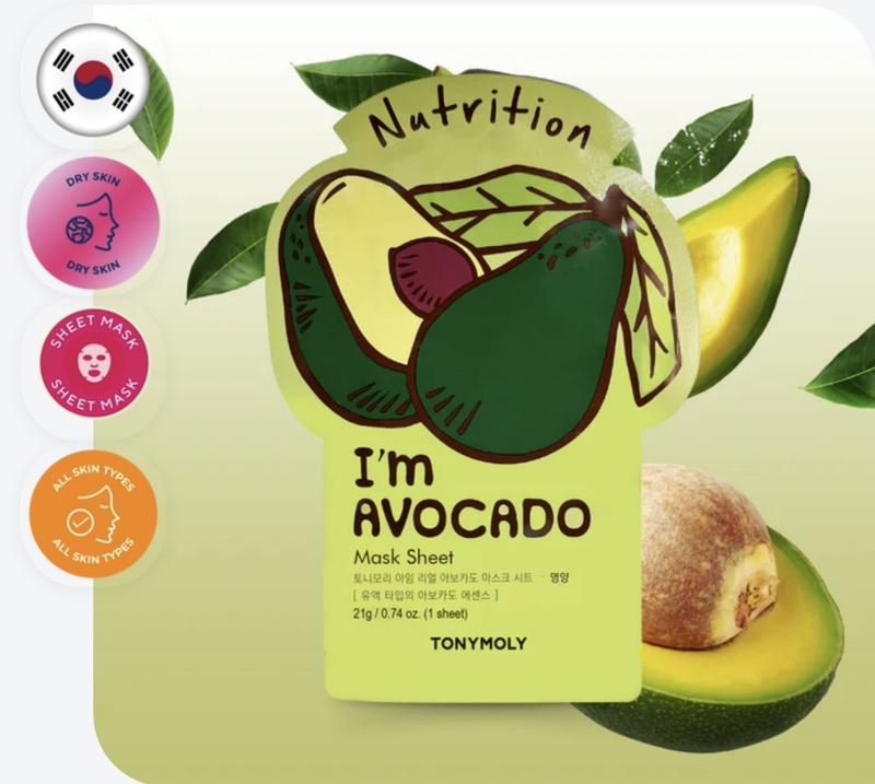 TonyMoly I'm Avocado, Nourishing Sheet Mask